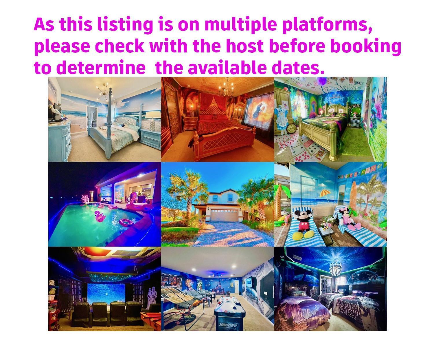 Disney Vacation Rental With Private Pool & Theatre Kissimmee Zewnętrze zdjęcie